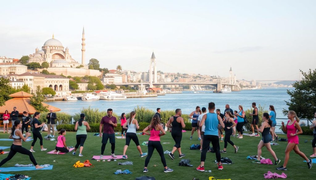 i̇stanbul'da spor toplulukları