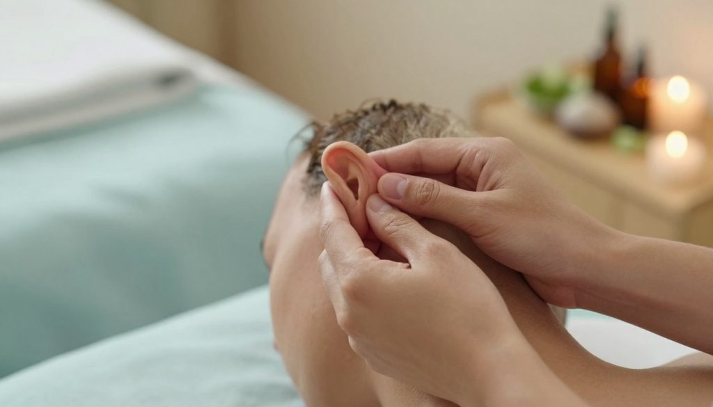 Kulak ağrısı için nereye masaj yapılır?