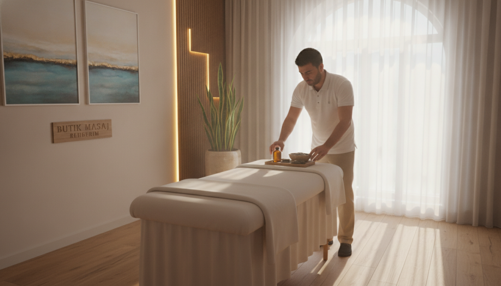 Eyüpsultan masaj terapisti hazırlık
