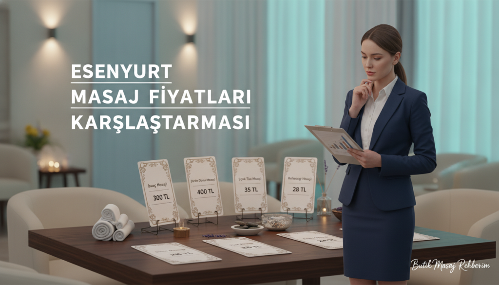 Esenyurt masöz fiyatları