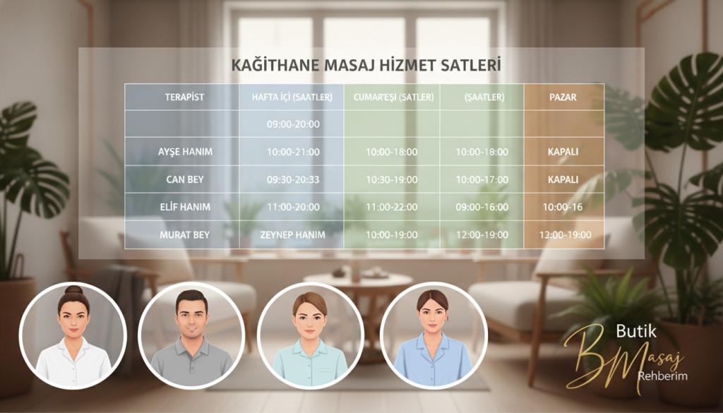 Kağıthane masöz profilleri